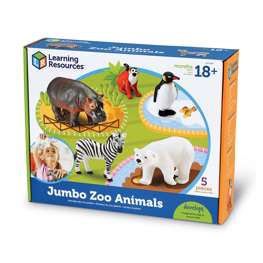 Learning Resources - Jumbo Zoo Animals - Image 8