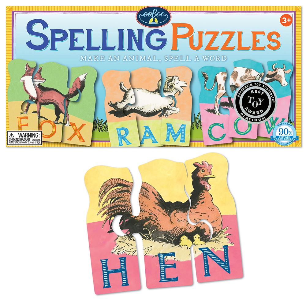 eeBoo - Animal Spelling Puzzle Revised -** - Image 3
