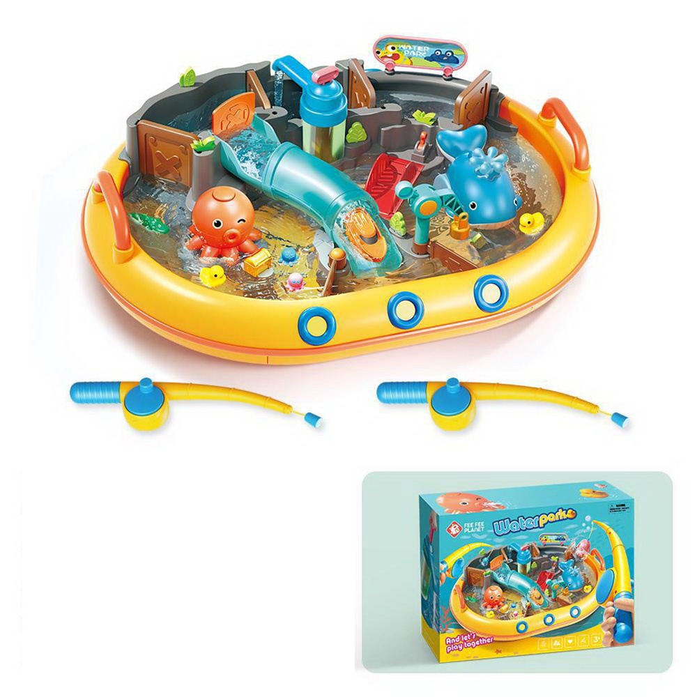 Feelo - Fishing Game Water Park Set - 29 Pieces-** - Image 6