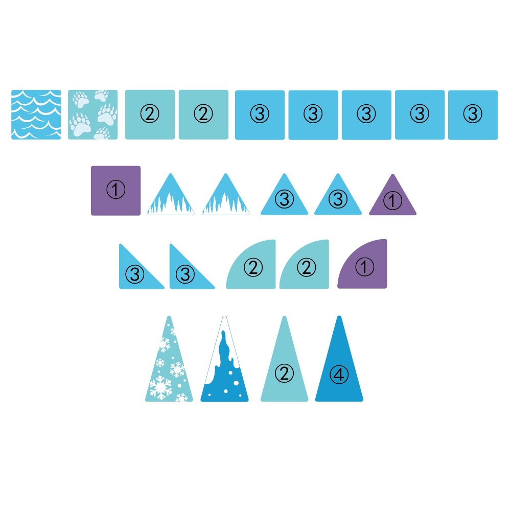 Magnetic Tiles - Arctic Animals Set - 30 Pieces - Image 4