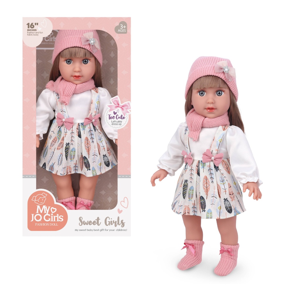 Fashion Doll - Melissa - Dress, Beanie & Shoes - 40cm - Image 4
