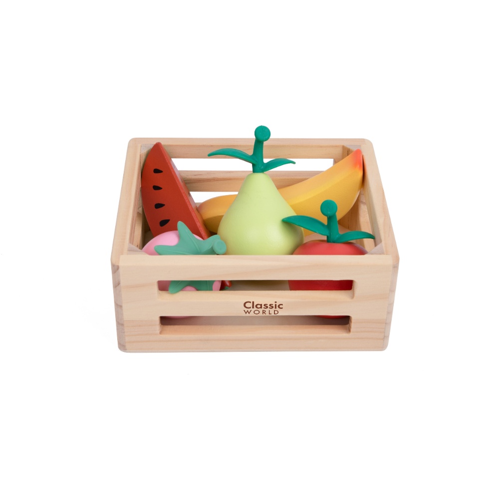Classic World - Pretend & Play - Fruit Basket - Image 5