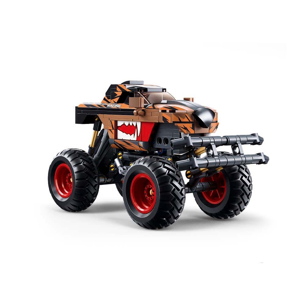 Sluban Building Set: Pull Back PowerBricks - Off Road Vehicle - 269pcs - Image 2