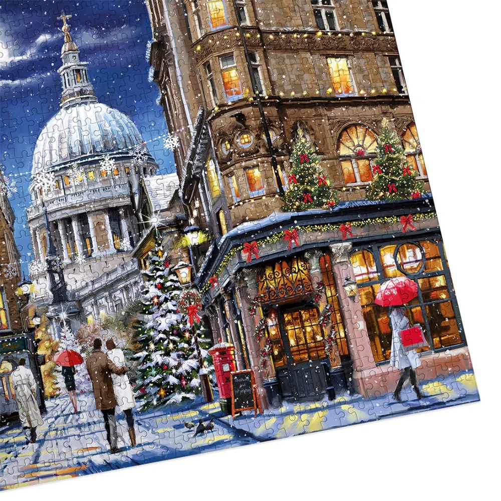 Gibsons - St Paul's at Christmas - 1000 Piece Jigsaw Puzzle - Image 5