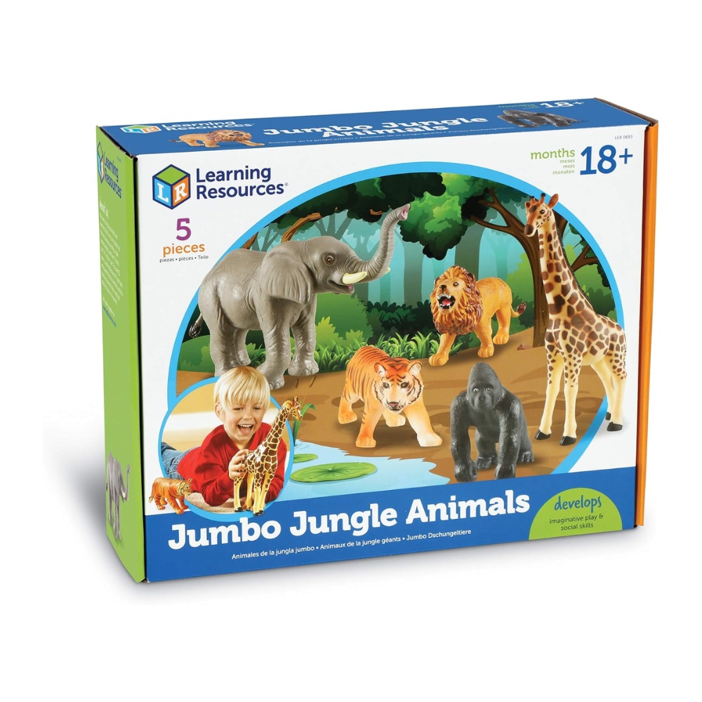 Learning Resources - Jumbo Jungle Animals - Image 6