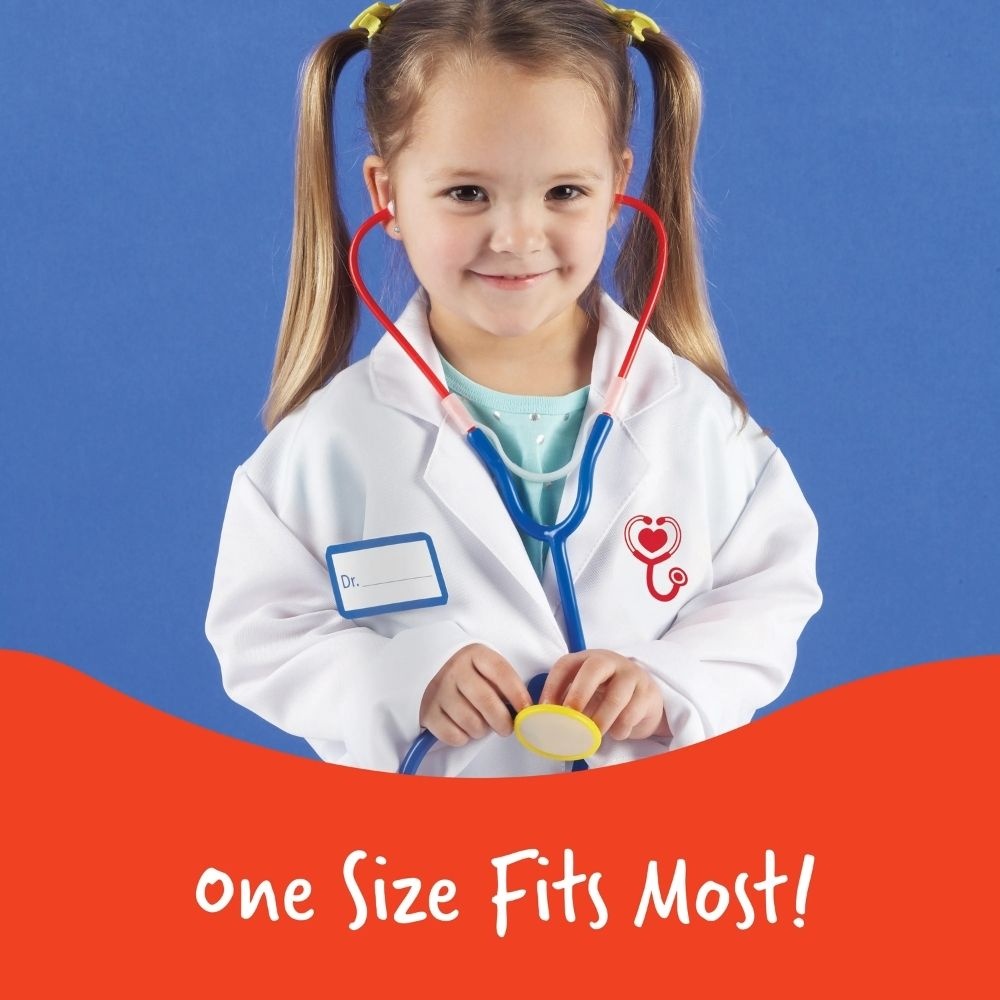 Learning Resources Pretend & Play® Doctor Costume Set & Tools - Image 5