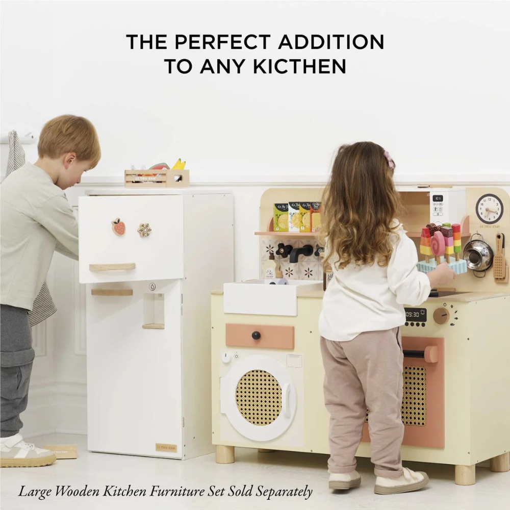 Le Toy Van - Wooden Freestanding Fridge Freezer - 10pcs - Image 7