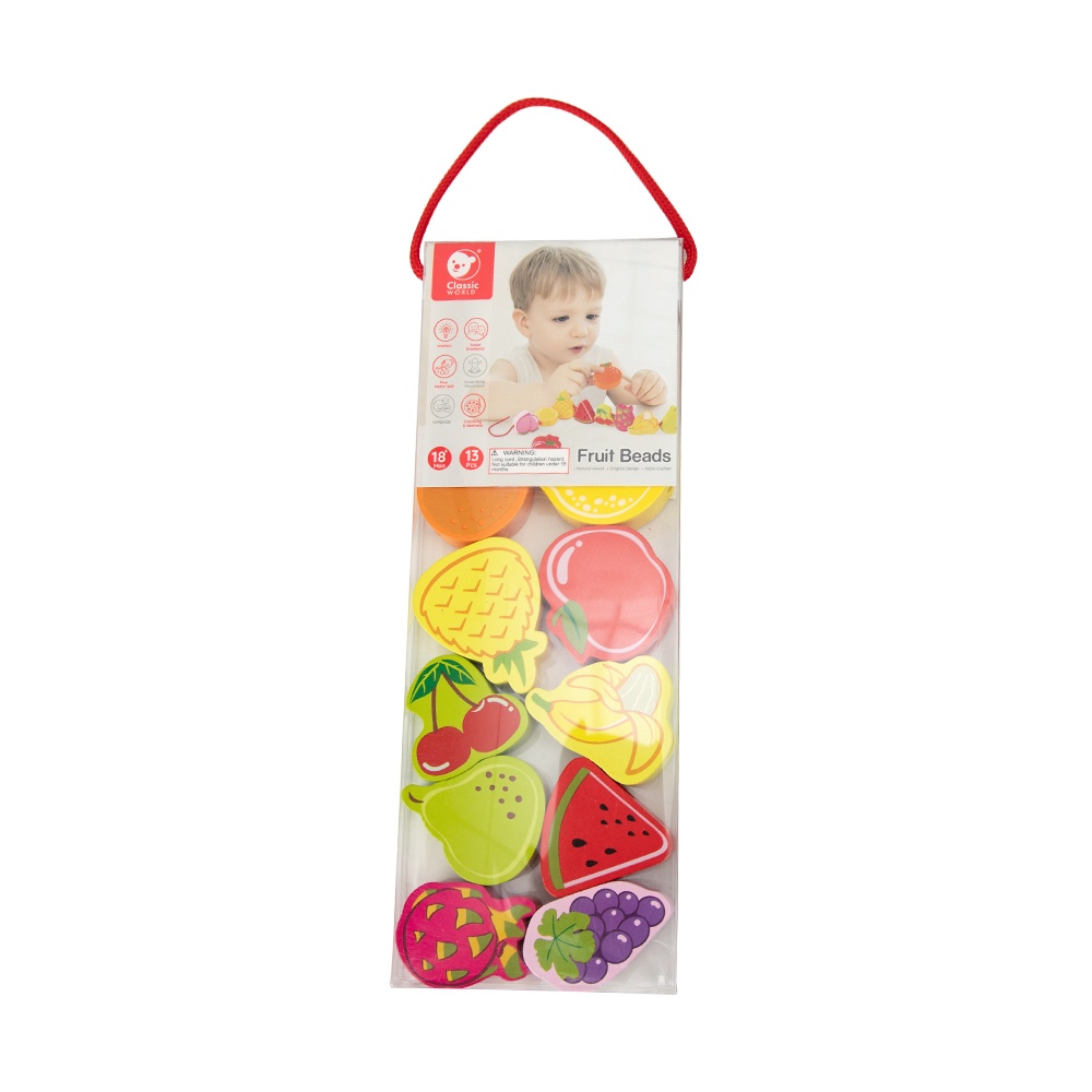 Classic World - Lacing Beads - Fruit - 13pcs - Image 8