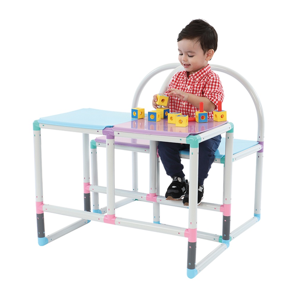 Gigo - My Play Gym - Double Slides - Pastel - Image 2