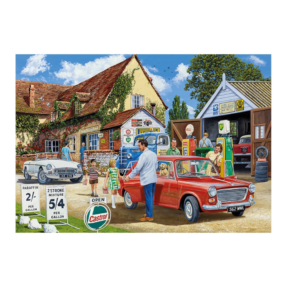 Gibsons - Day out with the Family - 4 x 500 Piece Jigsaw Puzzles - Image 4