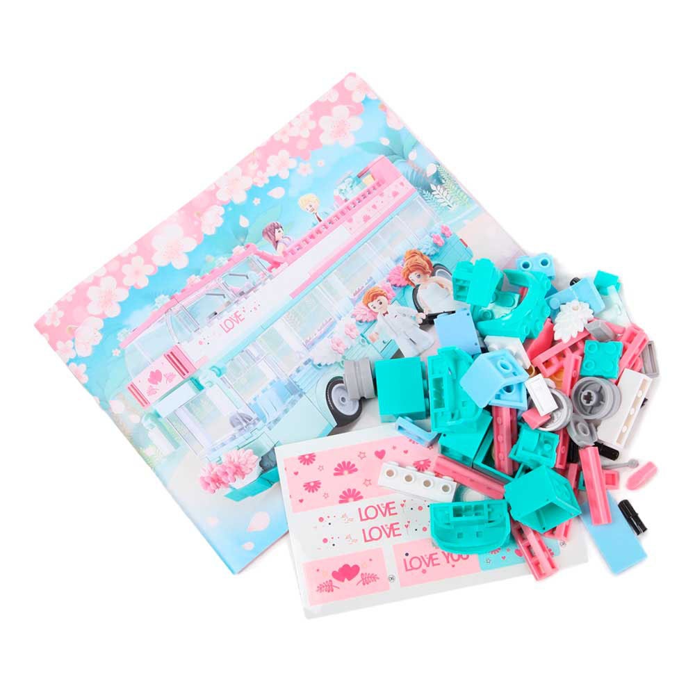 Sluban Building Set: Girls Dream - Wedding Double Decker - 379pcs - Image 4