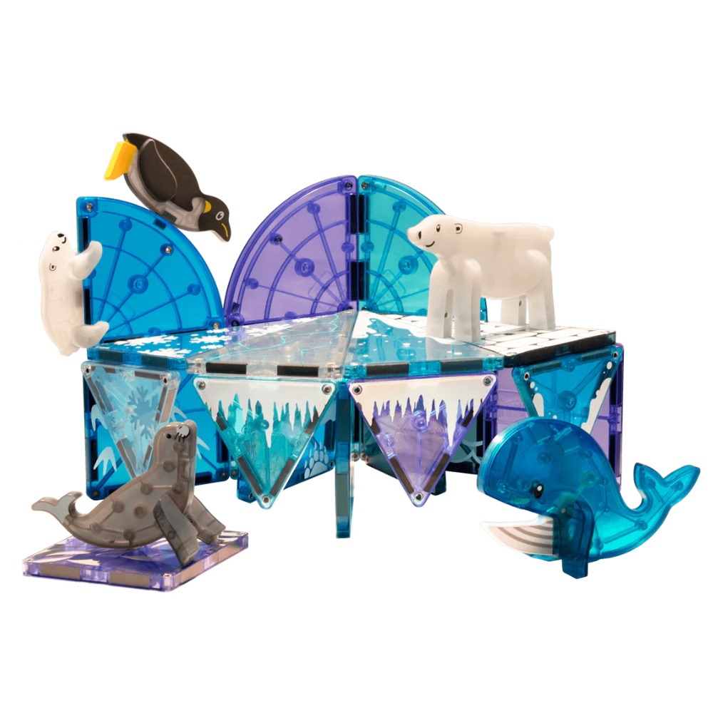 Magna-Tiles - Magnetic Construction Set - Arctic Animals Set - 25pcs - Image 6
