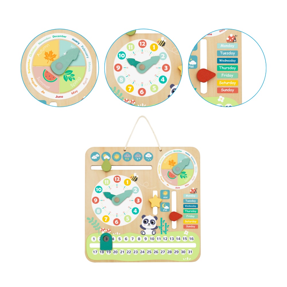 hi Pando - Interactive Wooden Time and Seasons Calendar - Image 7