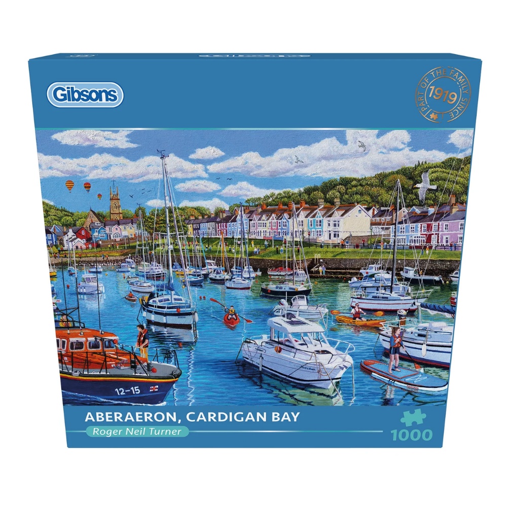 Gibsons - Aberaeron, Cardigan Bay - 1000 Piece Jigsaw Puzzle - Image 7