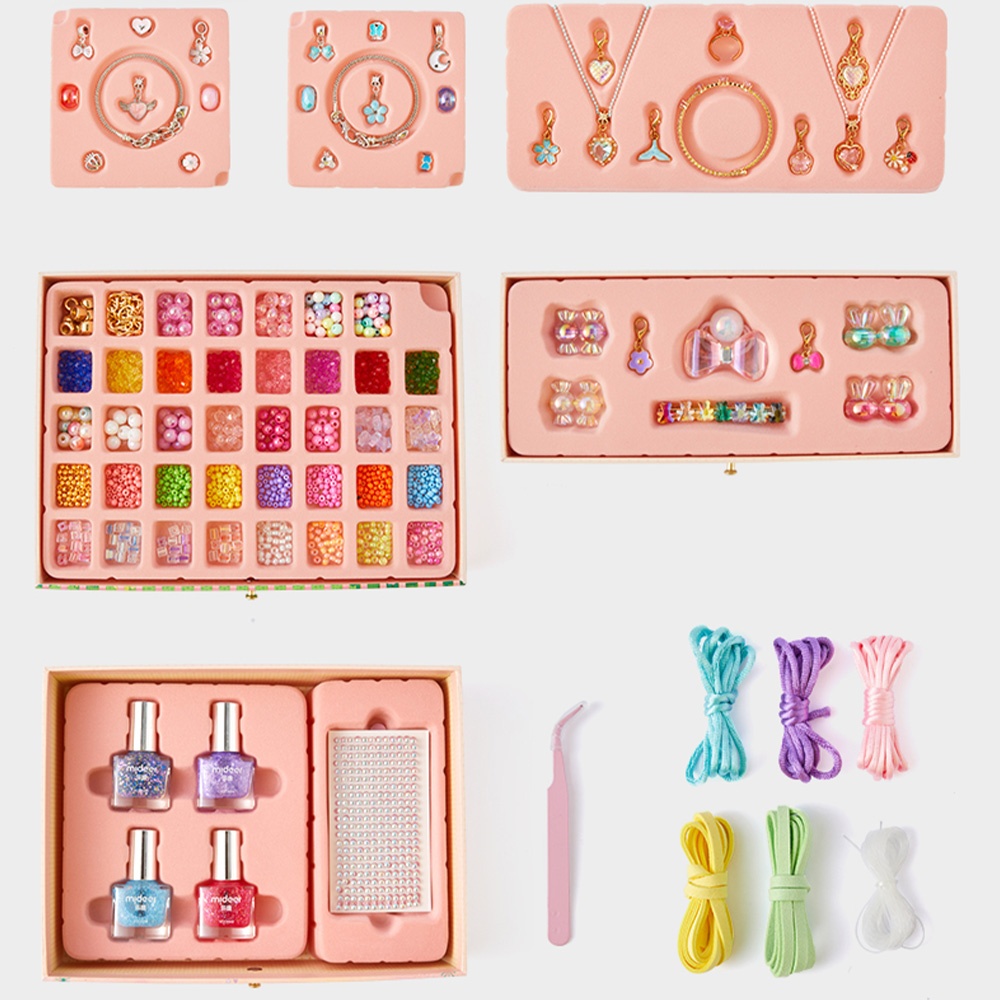 Mideer - Girls Power Lacing Beads - Fantastic Jewelry Diy Kit - Image 10