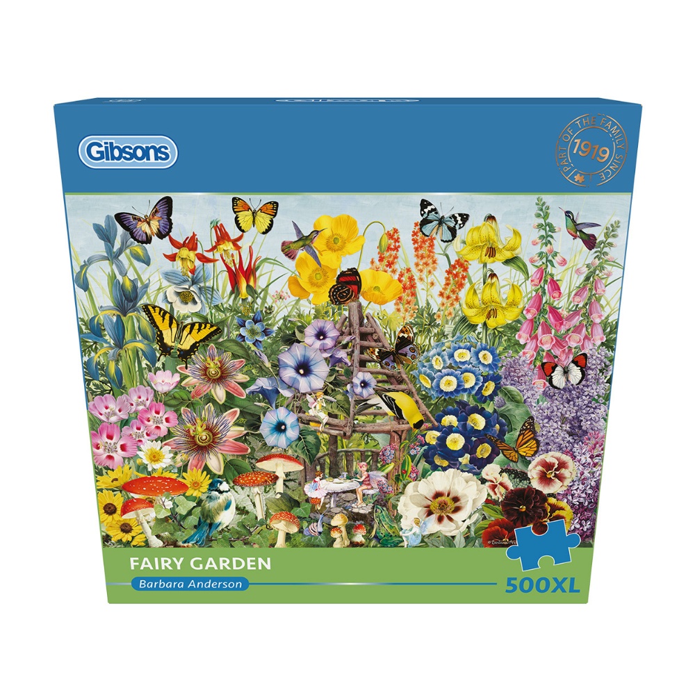 Gibsons - Fairy Garden - XL Pieces - 500 Piece Jigsaw Puzzle - Image 4