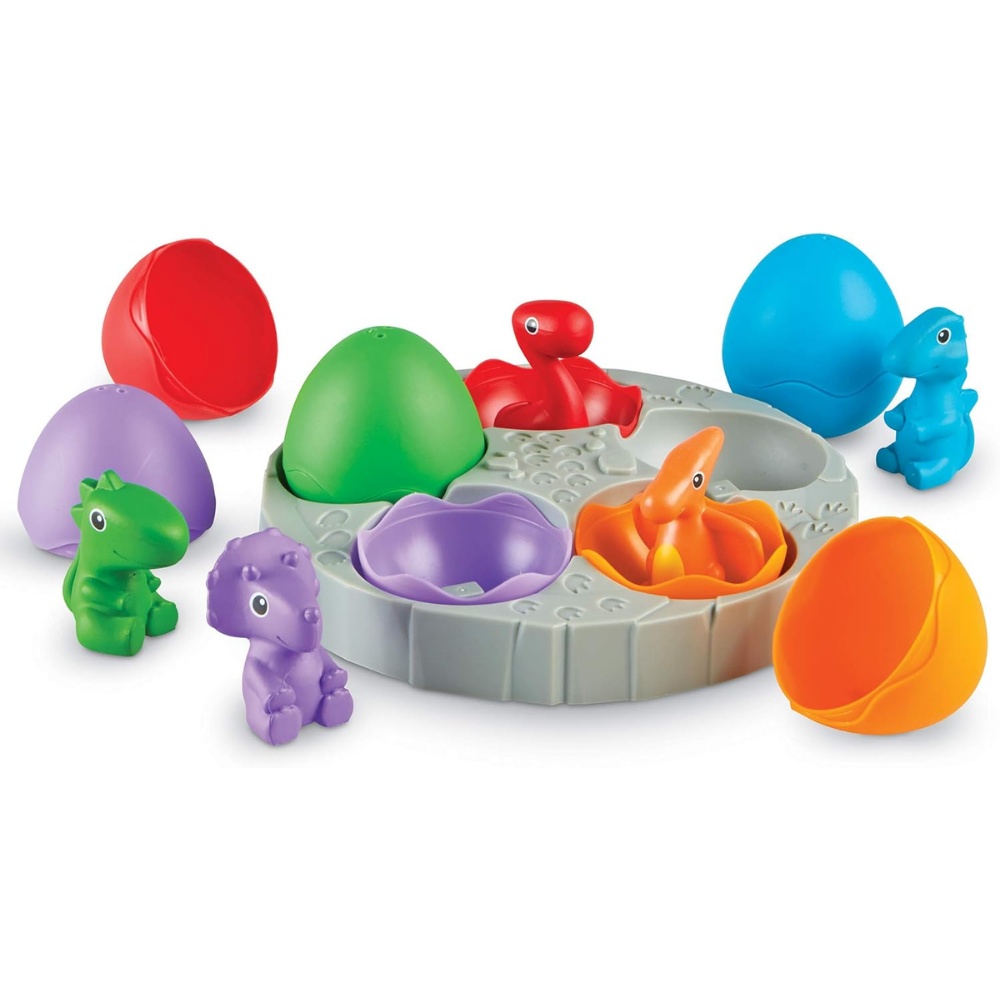 Learning Resources - Babysaurs Dinosaur Set: Counting Colour Sorting Toy for Toddlers - Image 3