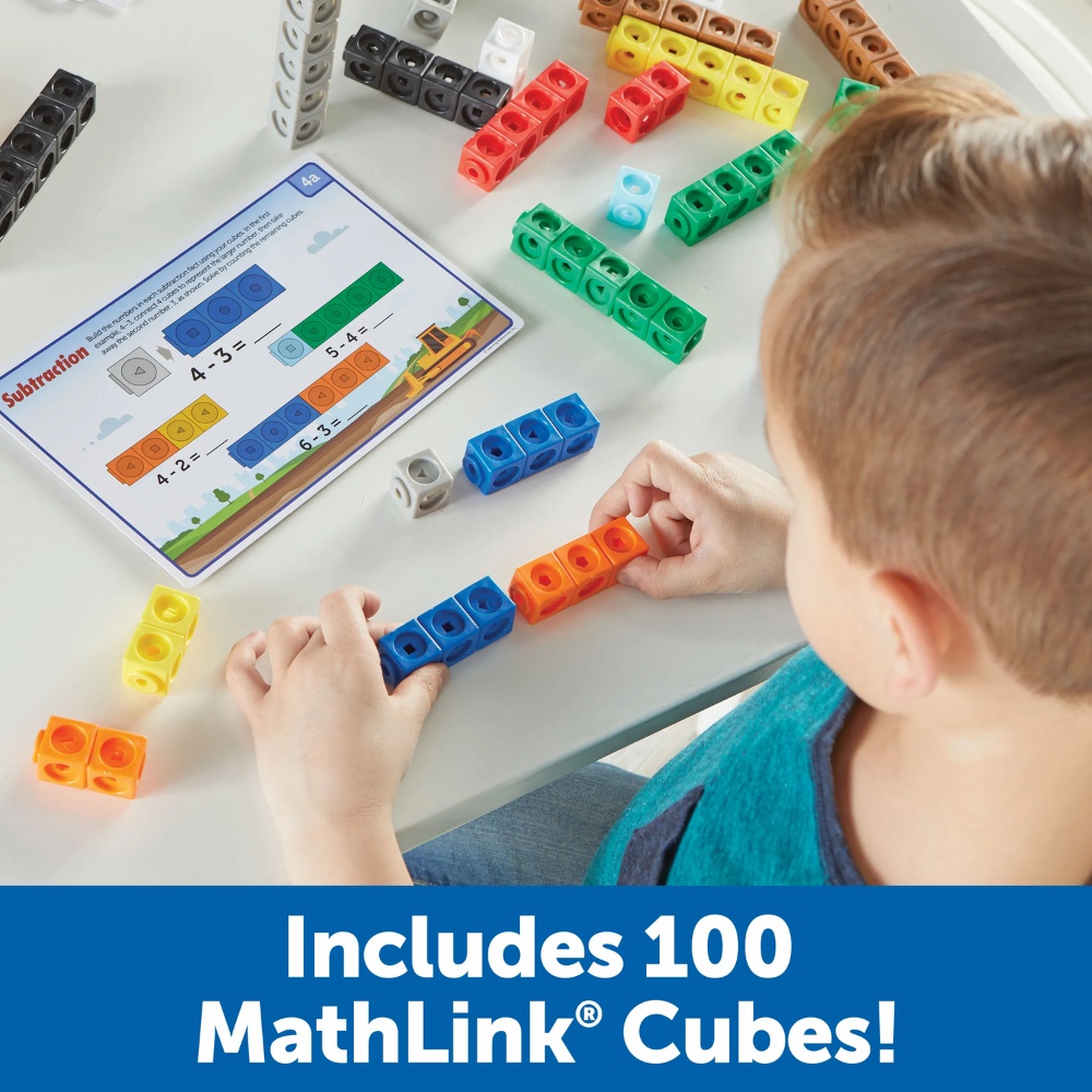Learning Resources - MathLink® Cubes Early Maths Activity Set - Mathmobiles - Image 4