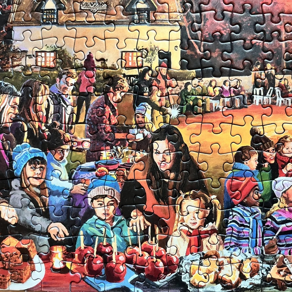 Gibsons - Village Celebrations - 4 x 500 Piece Jigsaw Puzzles - Image 6