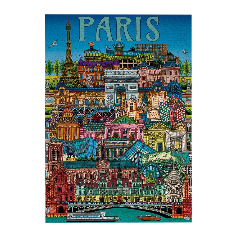 Gibsons - Paris Cityscape - 500 Piece Jigsaw Puzzle - Image 6