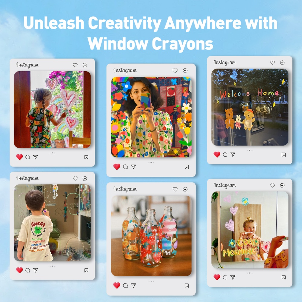 Jar Meló - Bath & Window Twisable Crayons - 12 Silky Washable Colours - Image 6