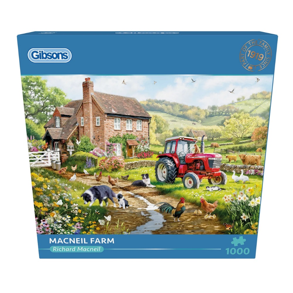 Gibsons - Macneil Farm - 1000 Piece Jigsaw Puzzle - Image 7