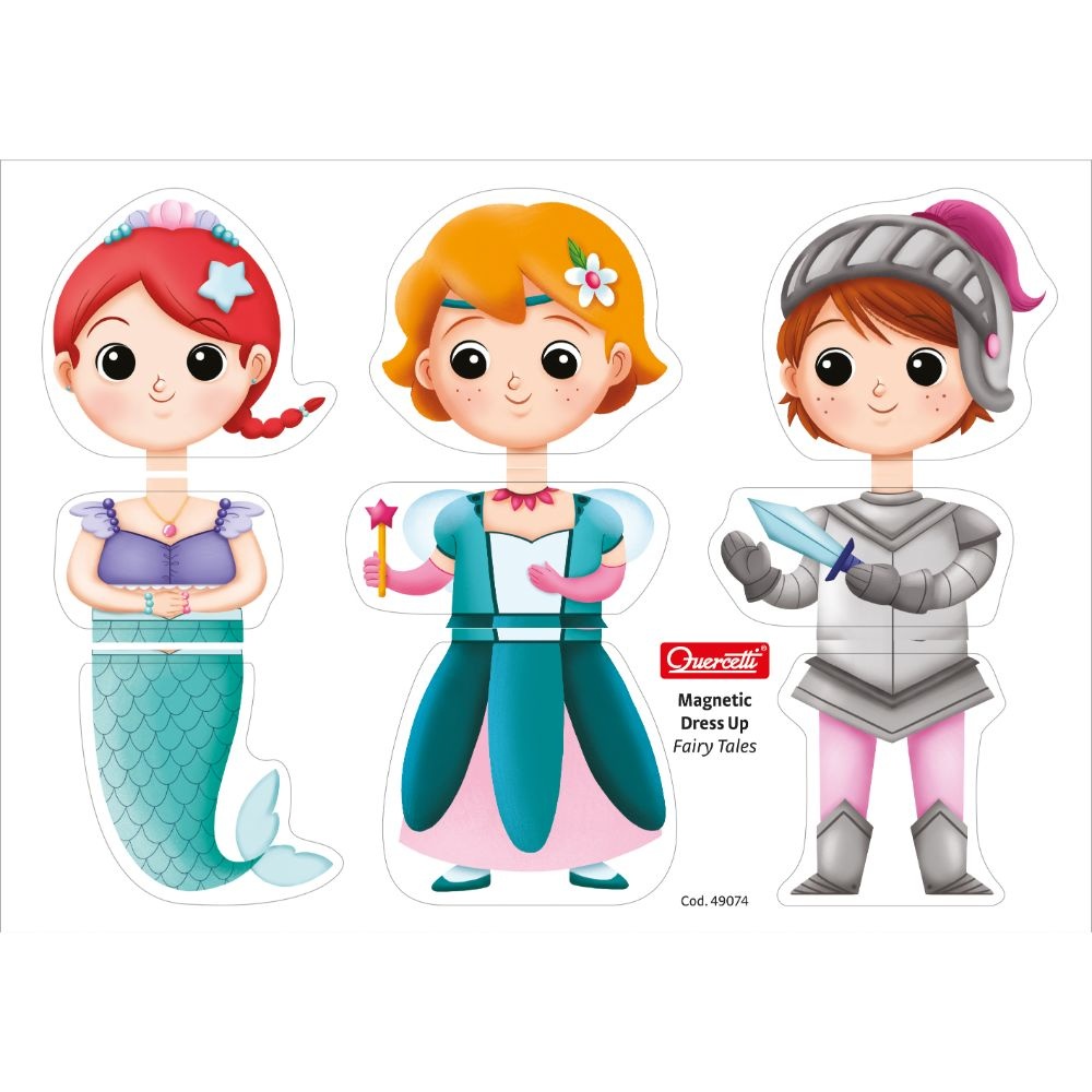 Quercetti - Magnetic Dress Up Activity Set: Fairy Tale - Image 5