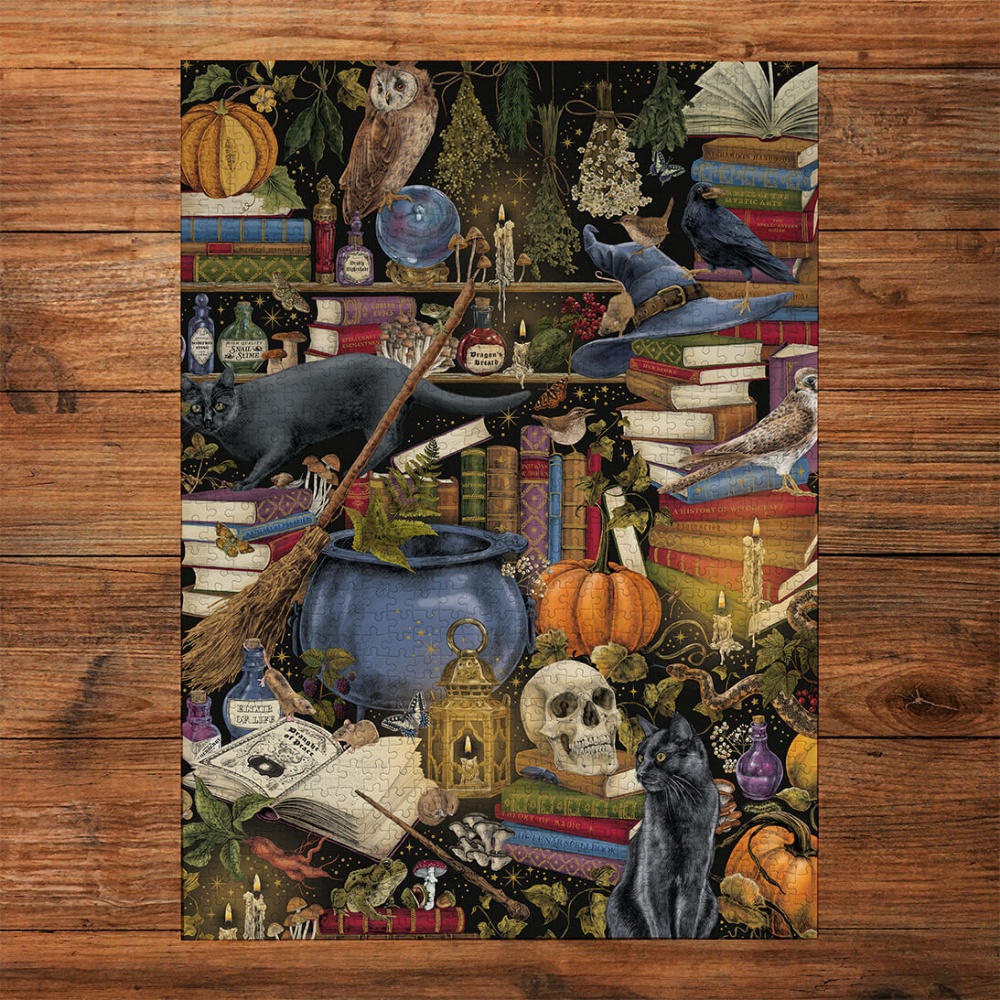 Gibsons - The Art File: Witchcraft - 1000 Piece Jigsaw Puzzle - Image 2