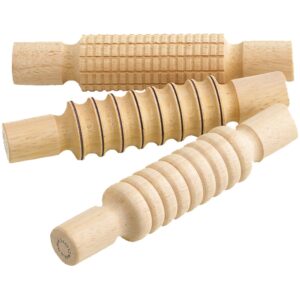 EDX Education - Rolling Pins Set Profiled 3pcs