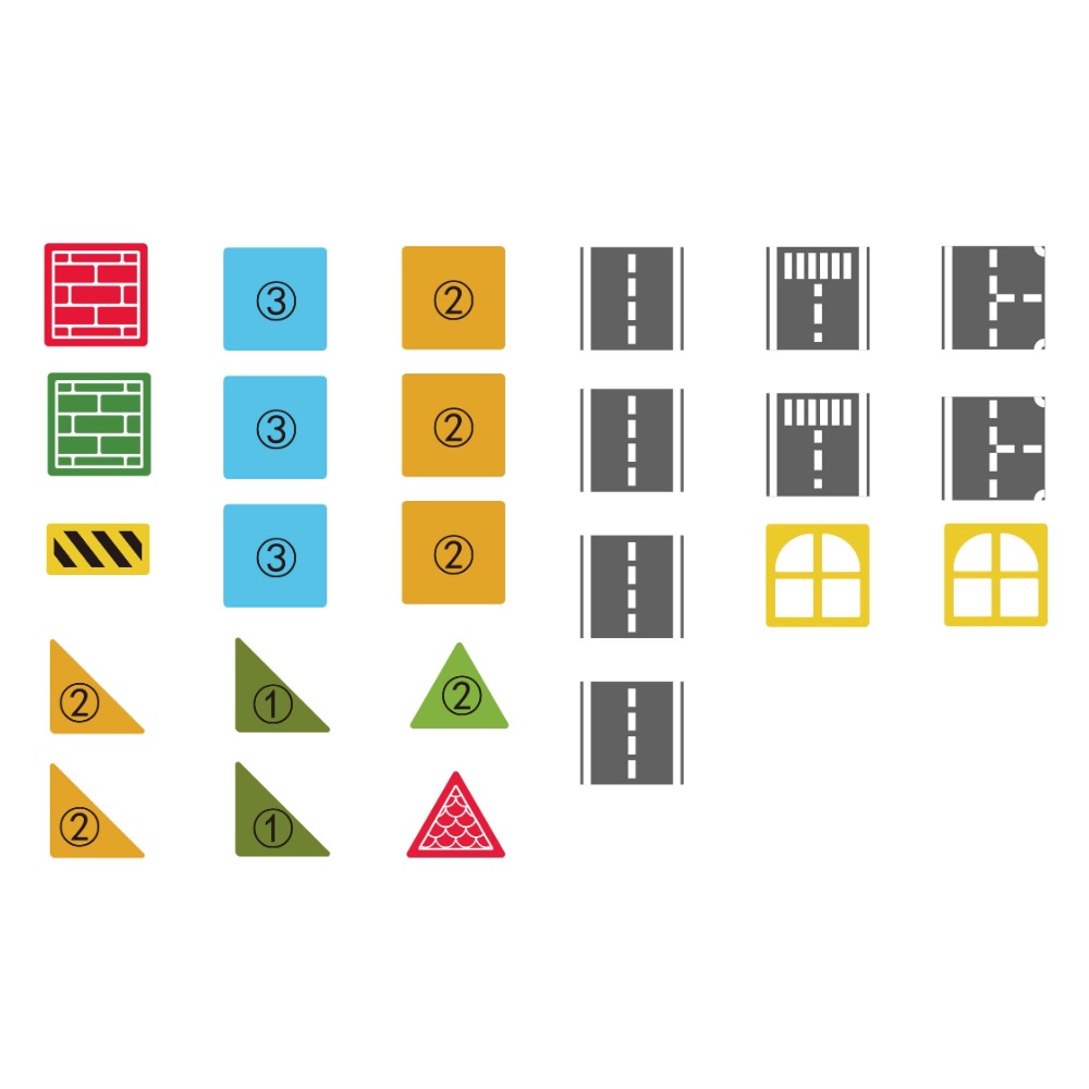 Magnetic Tiles - Truck Construction Set - 30 Pieces - Image 4