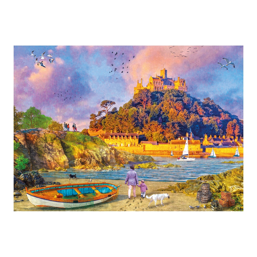 Gibsons - St Michael's Mount - 1000 Piece Jigsaw Puzzle - Image 2