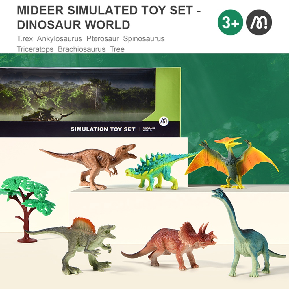 Mideer - Simulation Toy Set Dinosaur World - Image 2