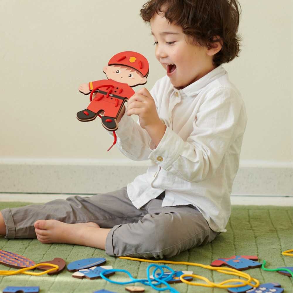 Classic World - 'My Job' Lacing Activity Set: Boy - Image 2