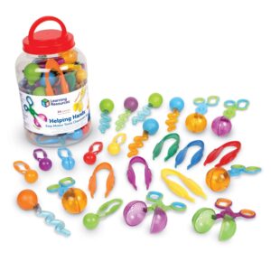 Learning Resources - Helping Hands - Fine Motor & Sensory Play Tools Classroom Set