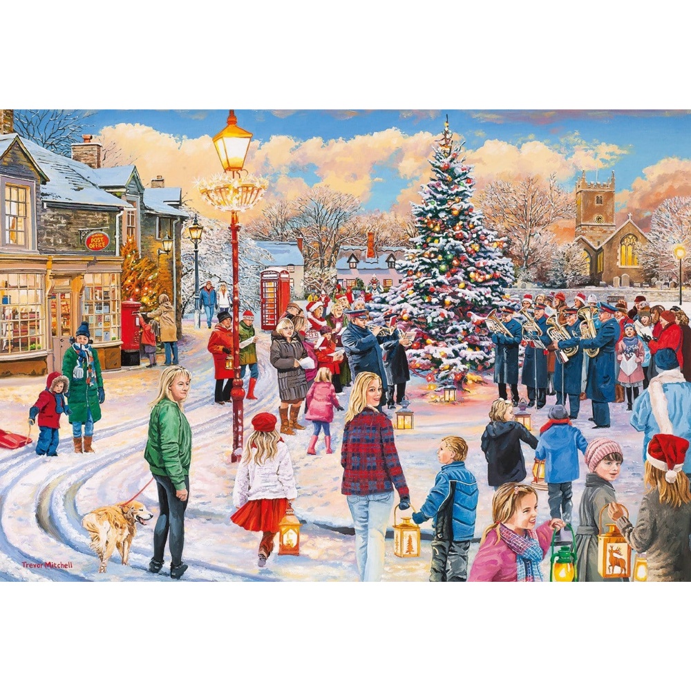 Gibsons - Village Celebrations - 4 x 500 Piece Jigsaw Puzzles - Image 5