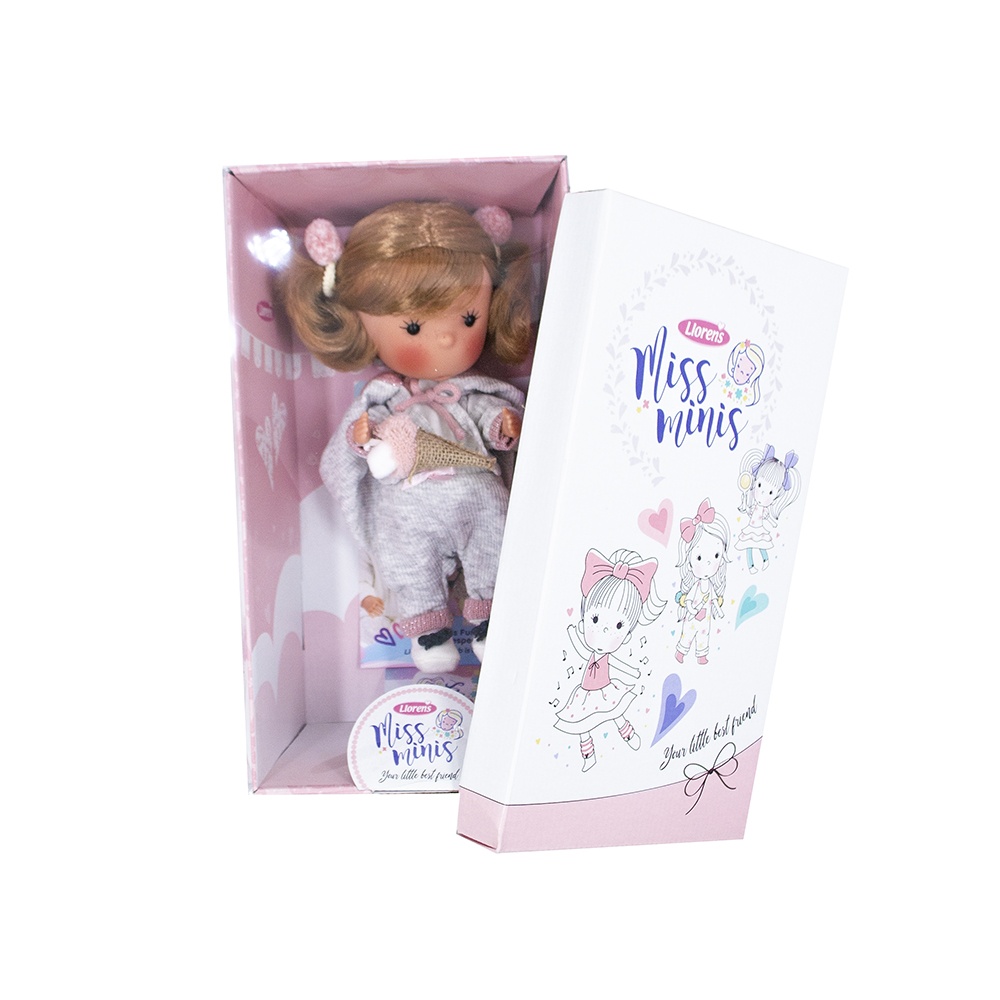 Llorens - Miss Mini's Articulated Doll: Pixi Pink - 26cm - Image 4