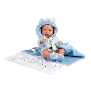 Llorens - Anatomically Correct Baby Boy Doll with Outfit & Changer: Nico - 40cm