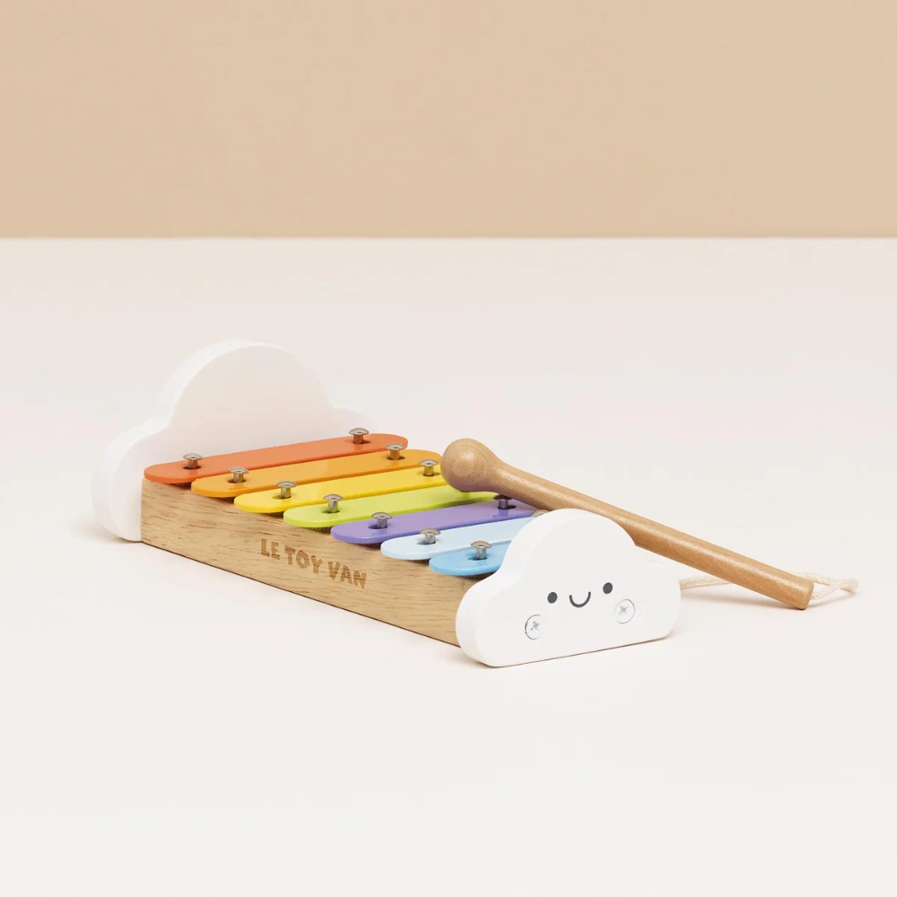 Le Toy Van - Wooden Rainbow Xylophone - 2pcs - Image 3