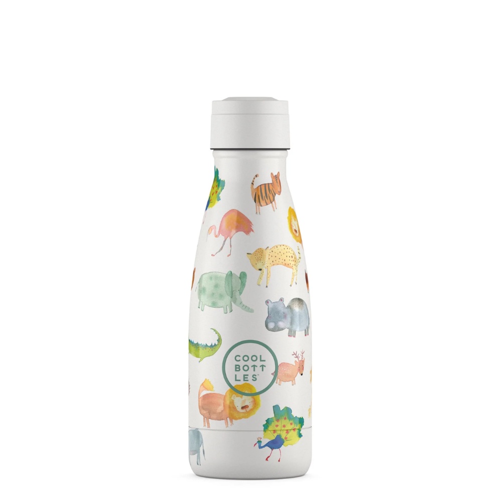 Cool Bottles - Kids Triple-Insulated Water Bottle - African Safari 260ml - Image 3