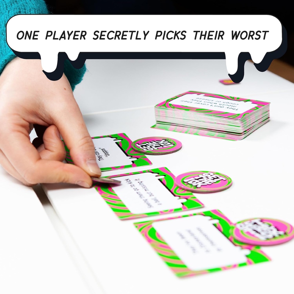 Big Potato Games - Get the Ick: A Cringe-Inducing Party Game for Adults, 2-8 Players - Image 3