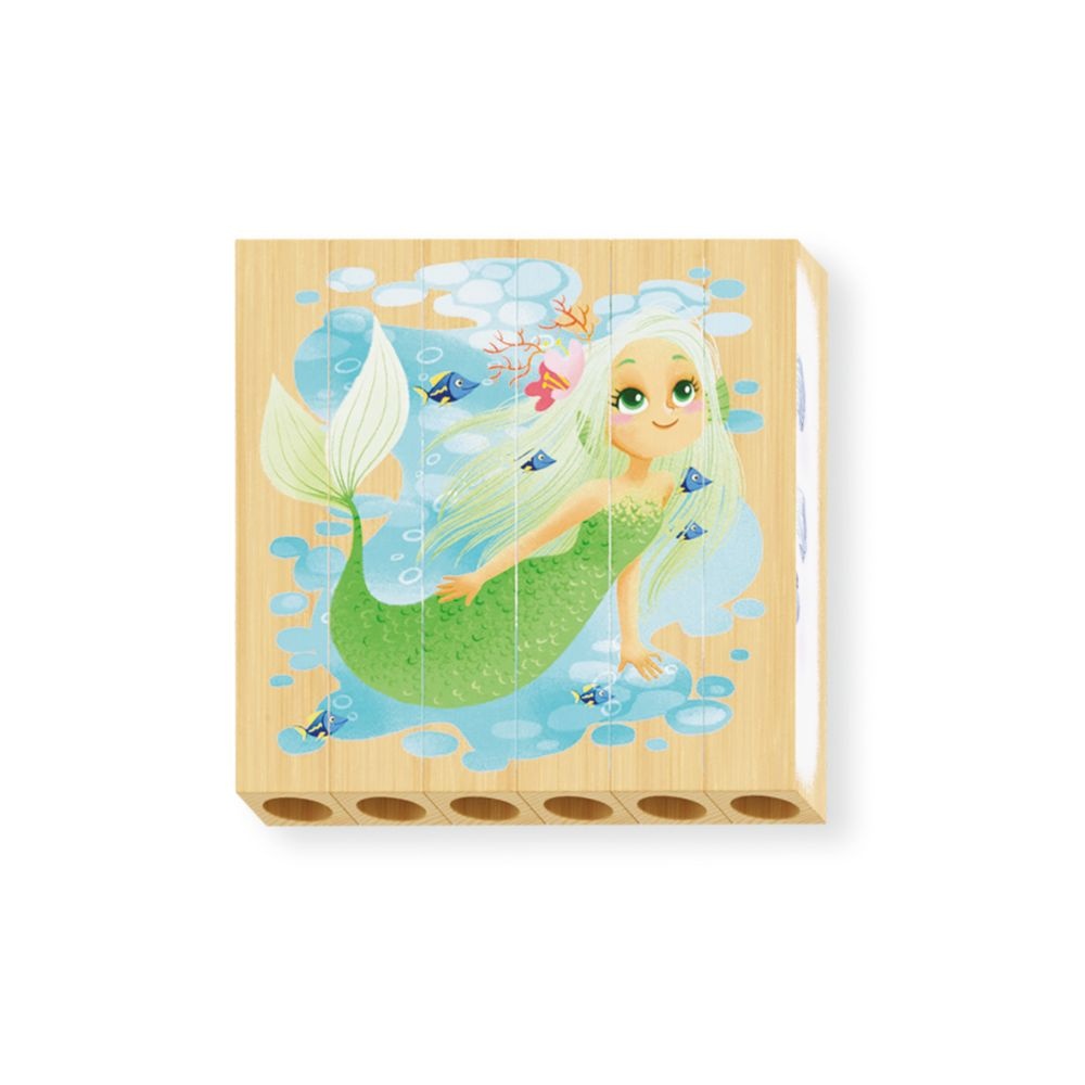 Quercetti - Wooden, Eco-Friendly Fantastic Animals Block Puzzles: 4 Puzzles - Image 4