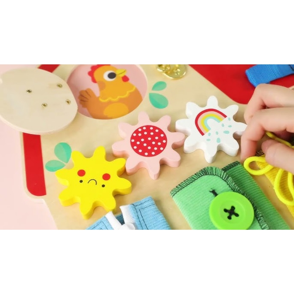 TookyToy - Wooden Busy Board - Image 3