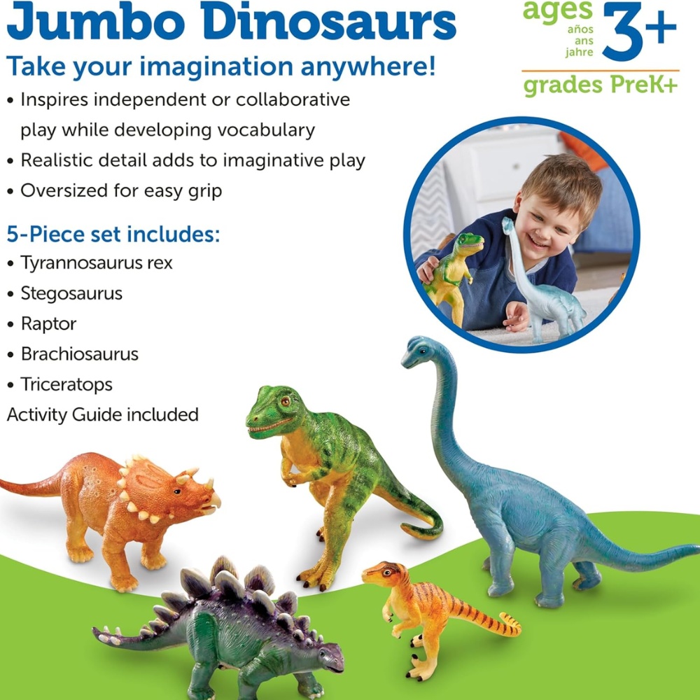 Learning Resources - Jumbo Dinosaur Animals - Image 5