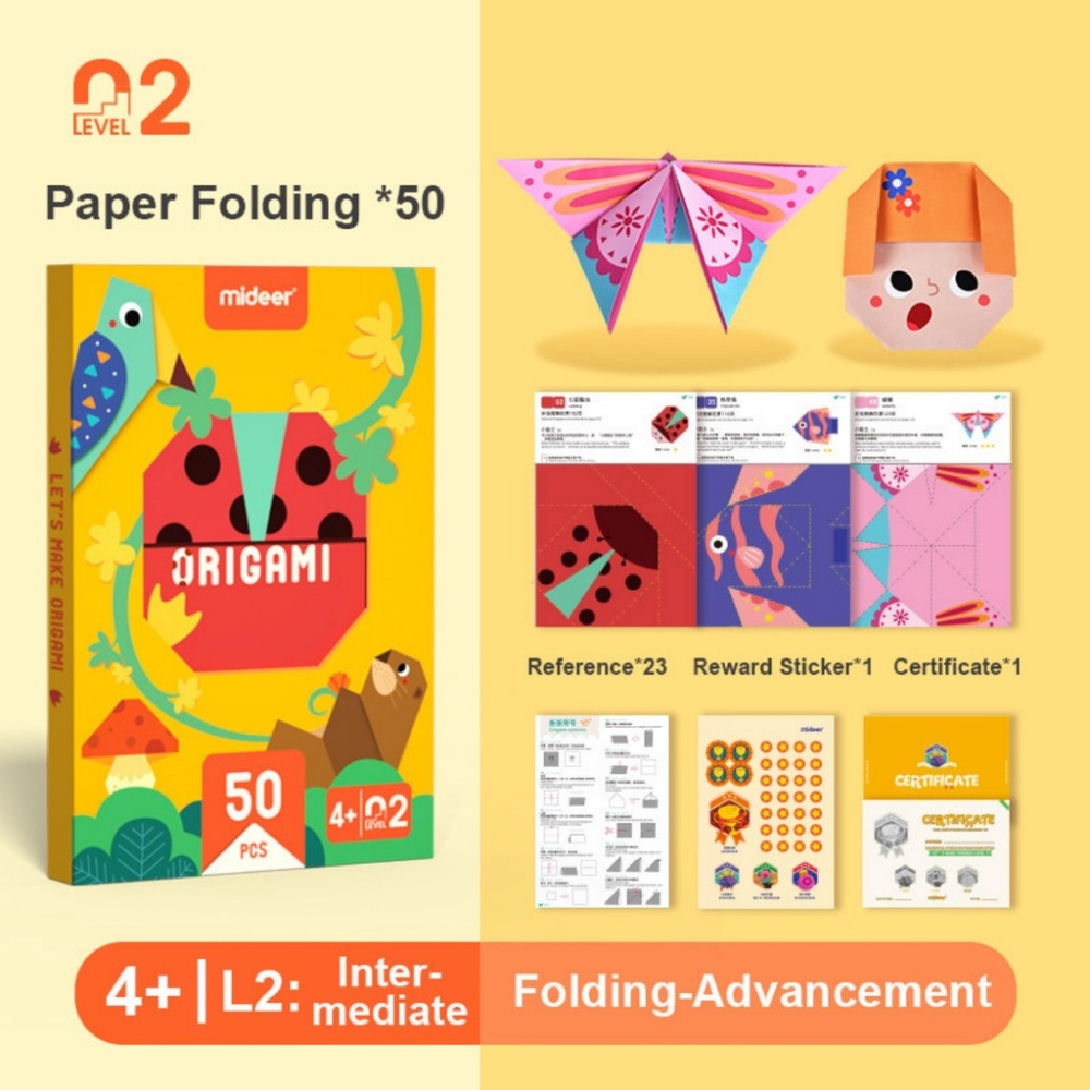 Mideer - Middle Level Orgami Arts & Crafts Set - Image 2