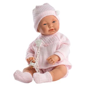 Llorens - Anatomically Correct Baby Girl Doll with Clothing: Sofia - 45cm
