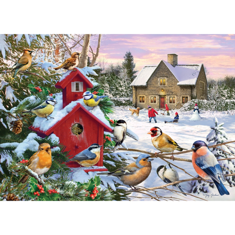 Gibsons - Winter Wings - 1000 Piece Jigsaw Puzzle - Image 2
