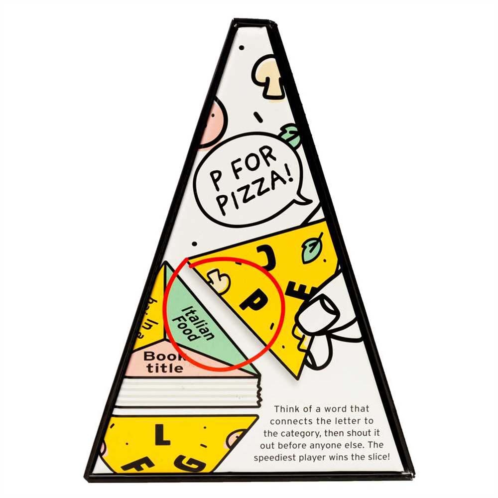 Big Potato Games - P For Pizza Travel Size - Family Card Game - 2-4 Players - Image 10