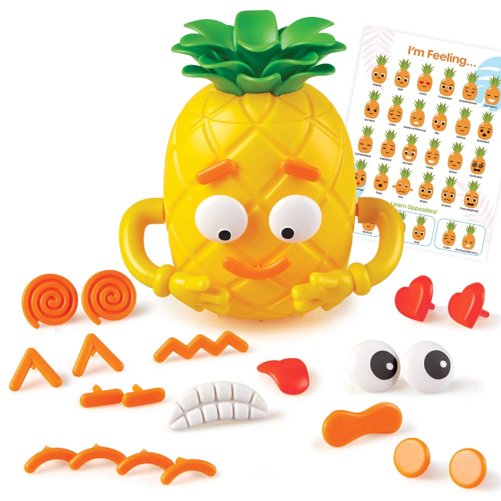 Learning Resources - Big Feelings Pineapple™: SEL Emotions Toy for Kids Ages 3+ - Image 7