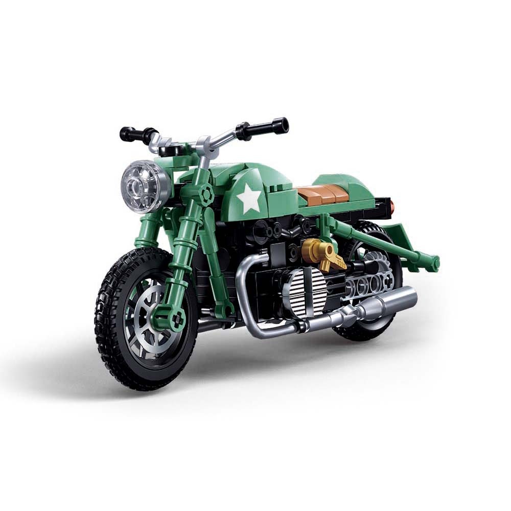 Sluban Building Set: Model Bricks - R75MS Motorcycle - 215pcs - Image 2