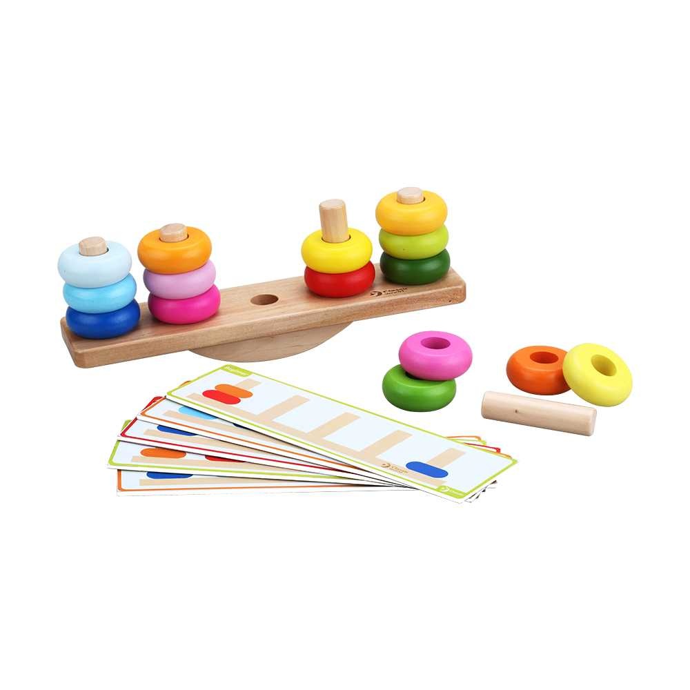 Classic World - Balance Stacking Game - 26pcs - Image 2